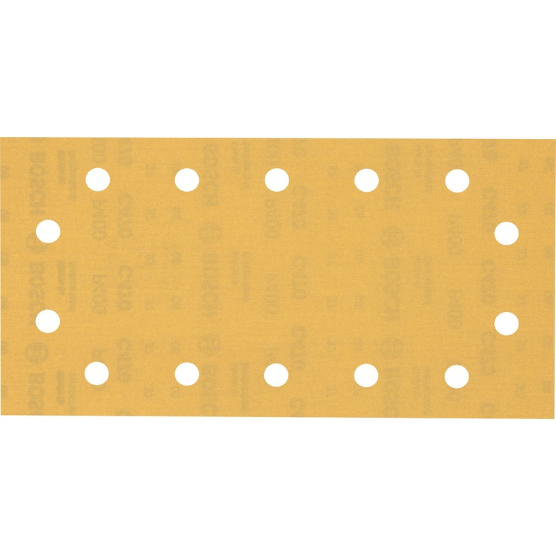 Bosch EXPERT C470 Sandpaper with 14 holes for Orbital Sanders 115 x 230 mm. G 400 50 pc 2608900950