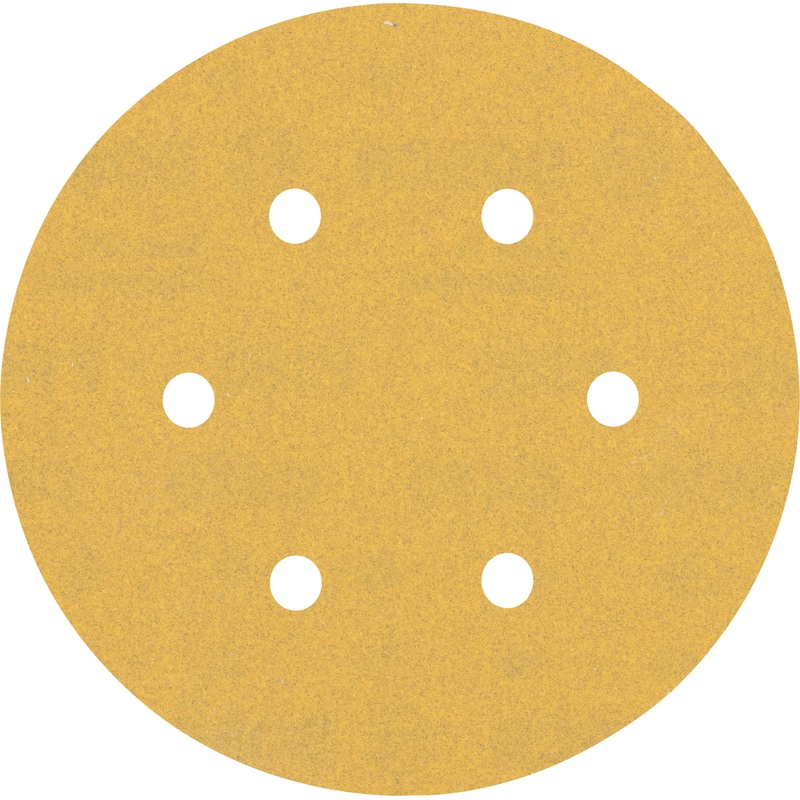 Bosch EXPERT C470 Sandpaper with 6 holes for Random Orbital Sanders 150 mm. G 180 50 pc 2608900922
