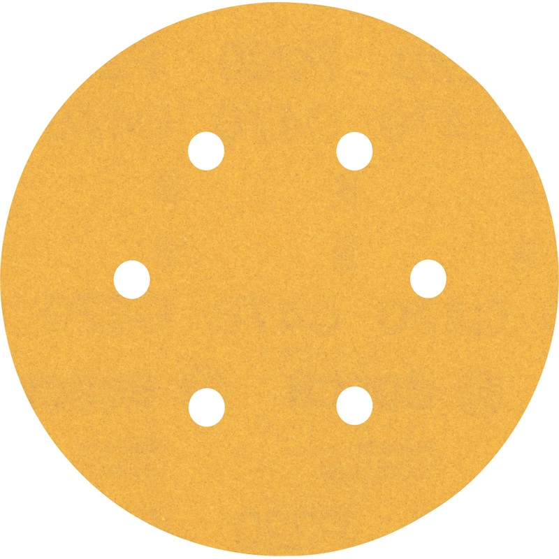 Bosch EXPERT C470 Sandpaper with 6 holes for Random Orbital Sanders 150 mm. G 220 50 pc 2608901123