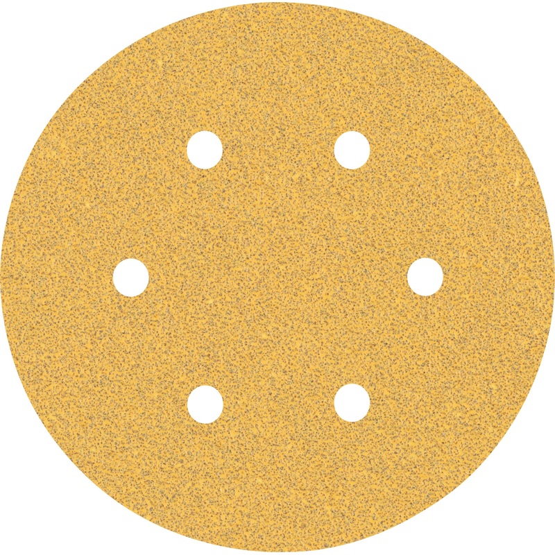 Bosch EXPERT C470 Sandpaper with 6 holes for Random Orbital Sanders 150 mm. G 60 5 pc 2608900814