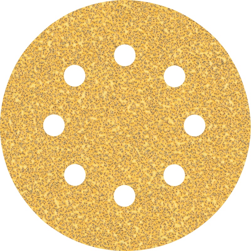 Bosch EXPERT C470 Sandpaper with 8 holes for Random Orbital Sanders 115 mm. G 40 5 pc 2608900794