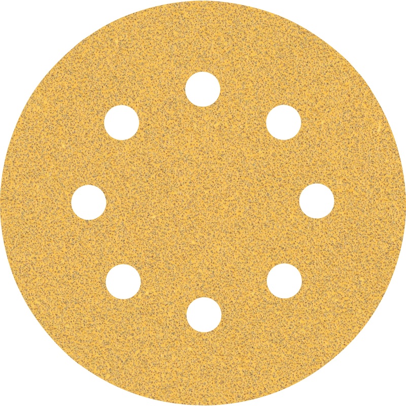Bosch EXPERT C470 Sandpaper with 8 holes for Random Orbital Sanders 115 mm. G 60 5 pc 2608900795