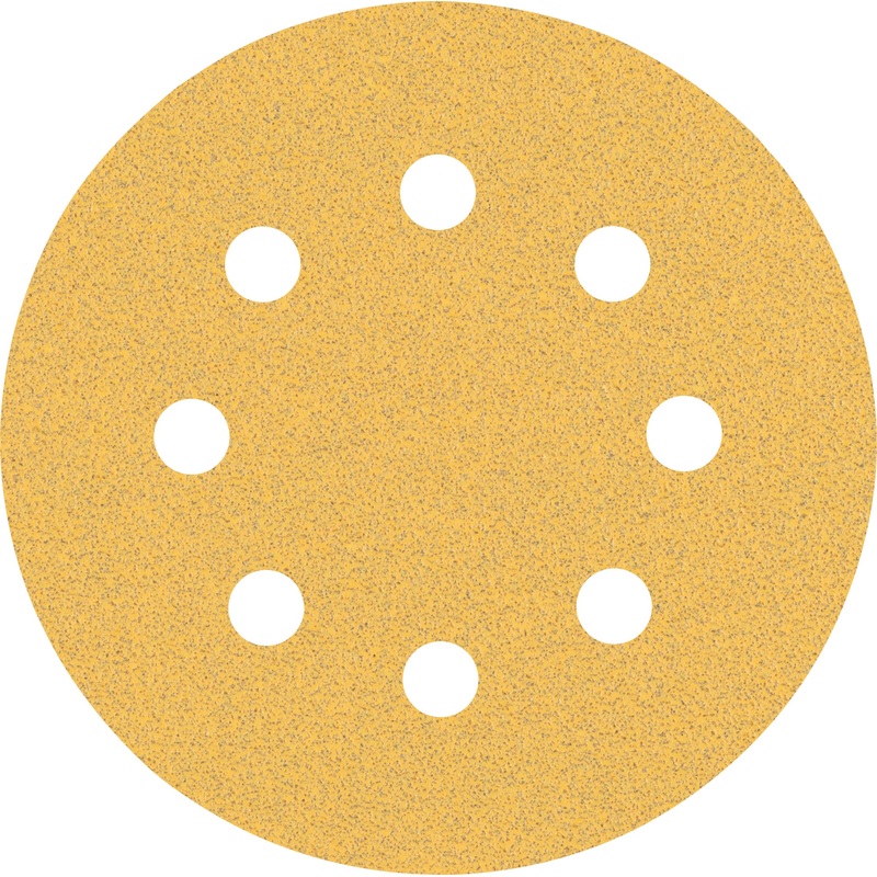 Bosch EXPERT C470 Sandpaper with 8 holes for Random Orbital Sanders 115 mm. G 80 5 pc 2608900796