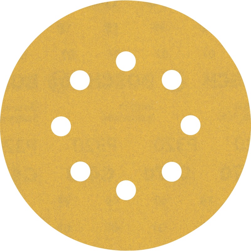 Bosch EXPERT C470 Sandpaper with 8 holes for Random Orbital Sanders 125 mm. G 320 50 pc 2608900915