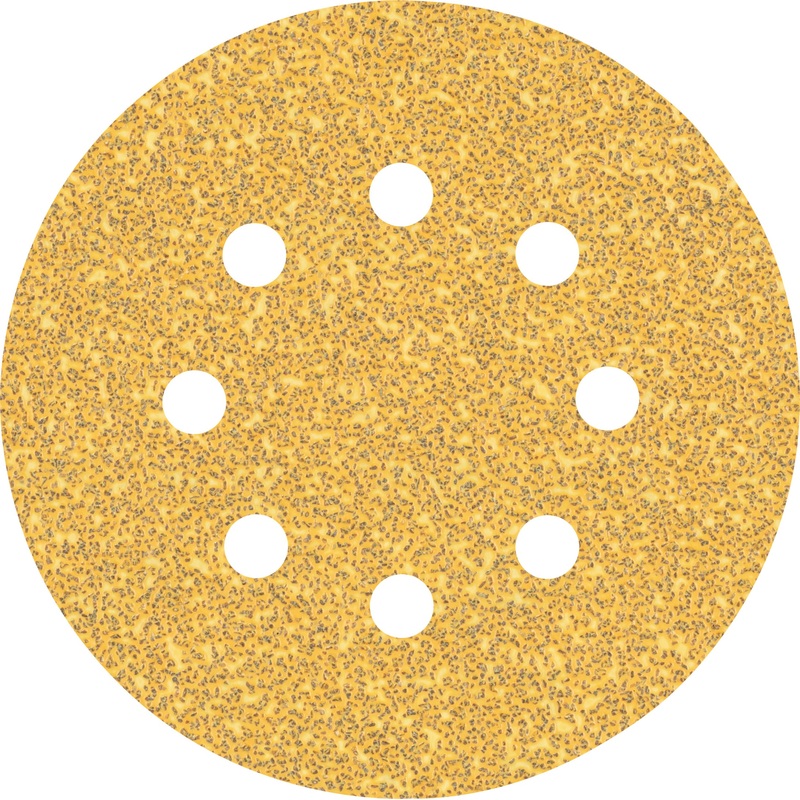 Bosch EXPERT C470 Sandpaper with 8 holes for Random Orbital Sanders 125 mm. G 40 50 pc 2608900908