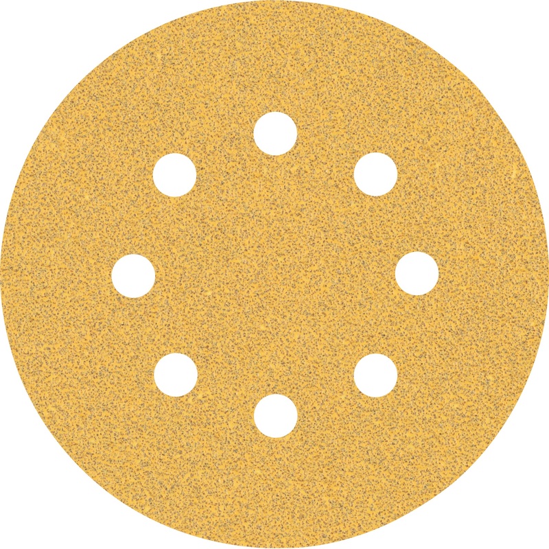 Bosch EXPERT C470 Sandpaper with 8 holes for Random Orbital Sanders 125 mm. G 60 50 pc 2608900909