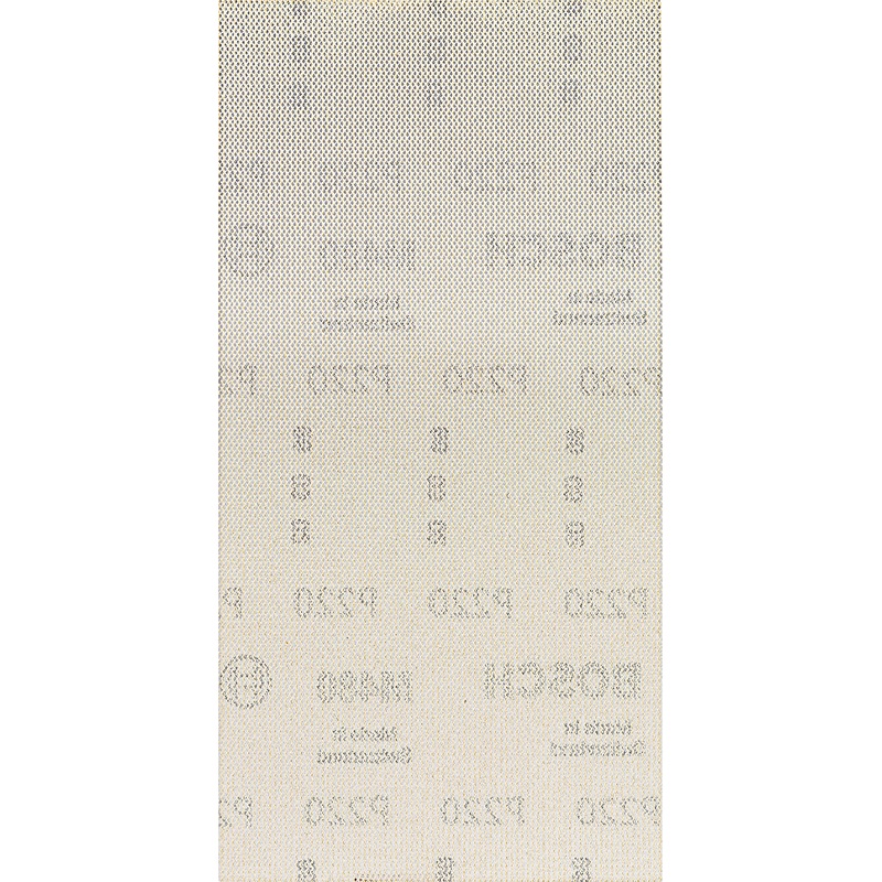 Bosch EXPERT M480 Sanding Net for Orbital Sanders 115 x 230 mm. G 220. 10 pc 2608900766