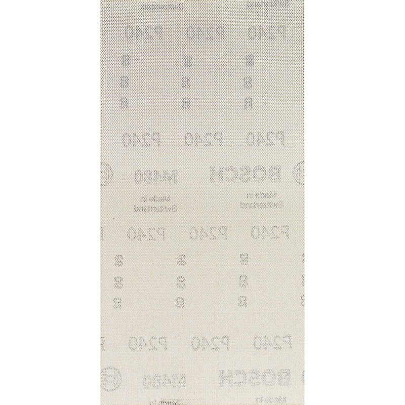 Bosch EXPERT M480 Sanding Net for Orbital Sanders 115 x 230 mm. G 240. 10 pc 2608900767