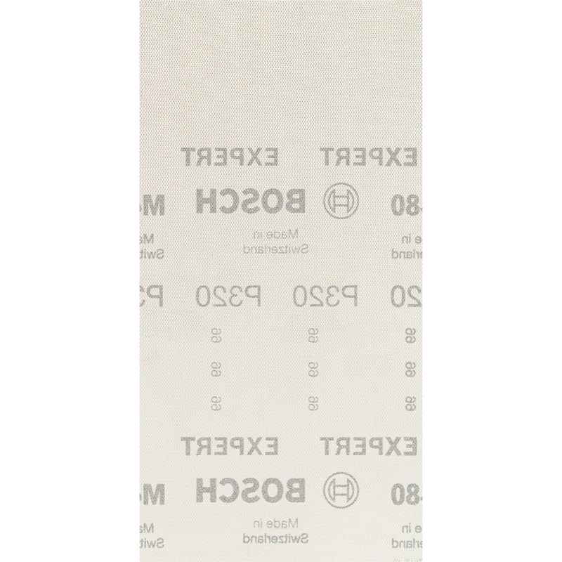 Bosch EXPERT M480 Sanding Net for Orbital Sanders 115 x 230 mm. G 320. 50 pc 2608900774