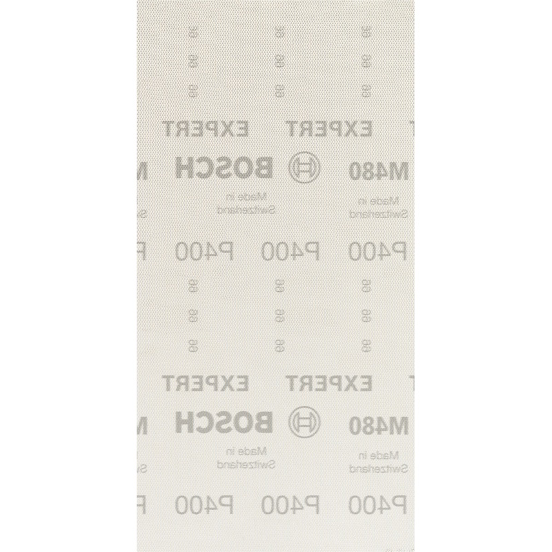 Bosch EXPERT M480 Sanding Net for Orbital Sanders 115 x 230 mm. G 400. 10 pc 2608900769