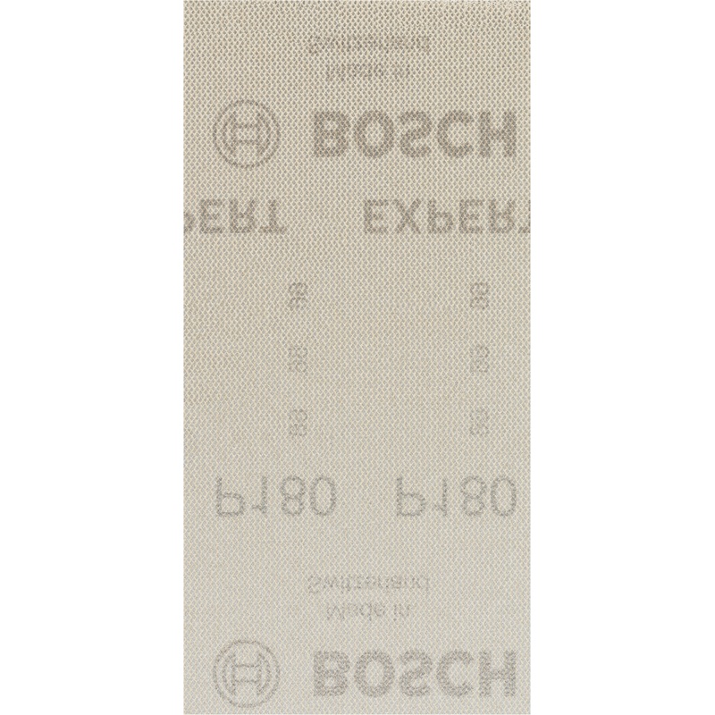 Bosch EXPERT M480 Sanding Net for Orbital Sanders 93 x 186 mm. G 180. 50 pc 2608900756