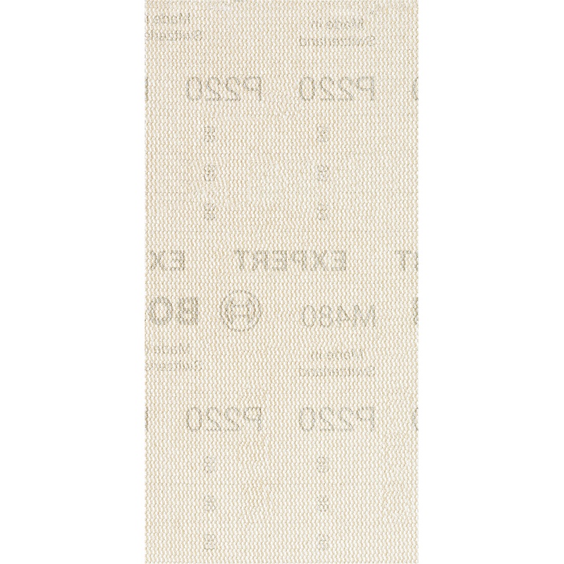 Bosch EXPERT M480 Sanding Net for Orbital Sanders 93 x 186 mm. G 220. 10 pc 2608900748