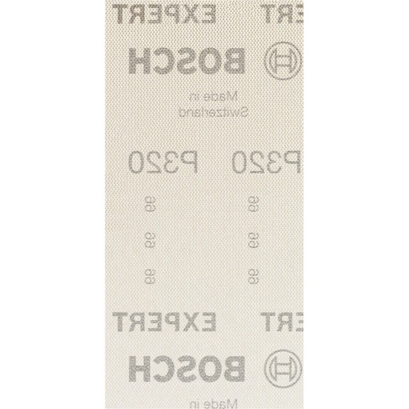 Bosch EXPERT M480 Sanding Net for Orbital Sanders 93 x 186 mm. G 320. 50 pc 2608900759