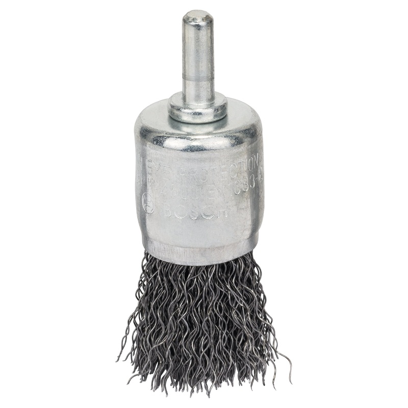Bosch End Brush Crimped 25×0.3 mm Steel 1609200269