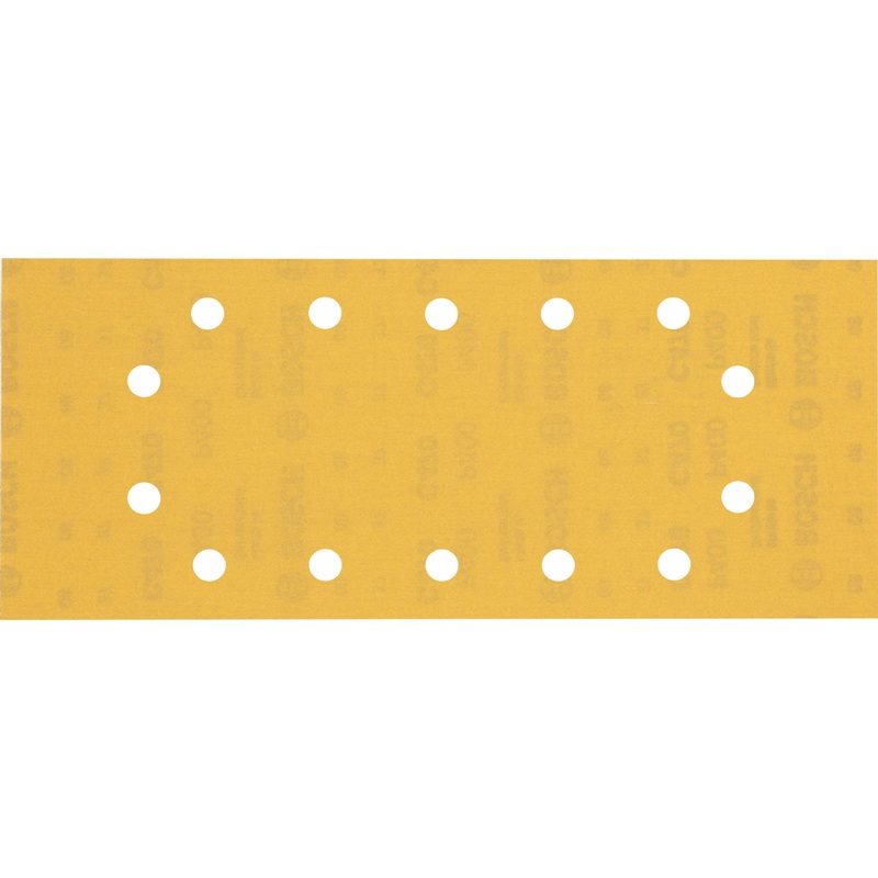 Bosch EXPERT C470 Sandpaper with 14 holes for Orbital Sanders 115 x 280 mm. G 400 10 pc 2608900852