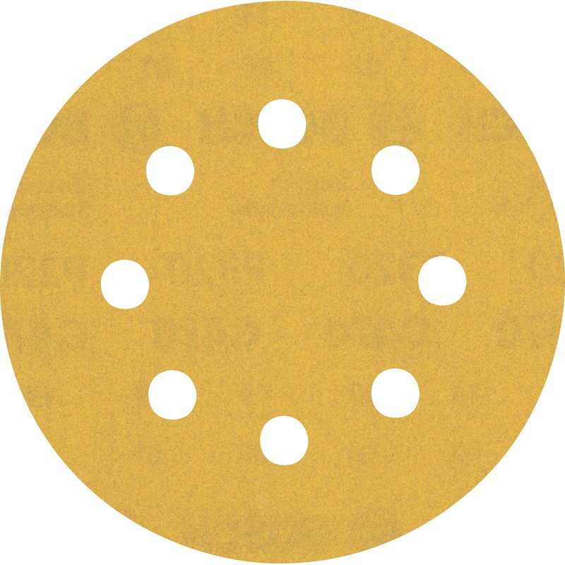 Bosch EXPERT C470 Sandpaper with 8 holes for Random Orbital Sanders 115 mm. G 320 5 pc 2608900800