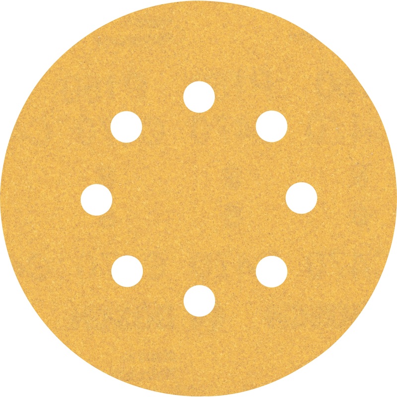 Bosch EXPERT C470 Sandpaper with 8 holes for Random Orbital Sanders 125 mm. G 150 50 pc 2608901120