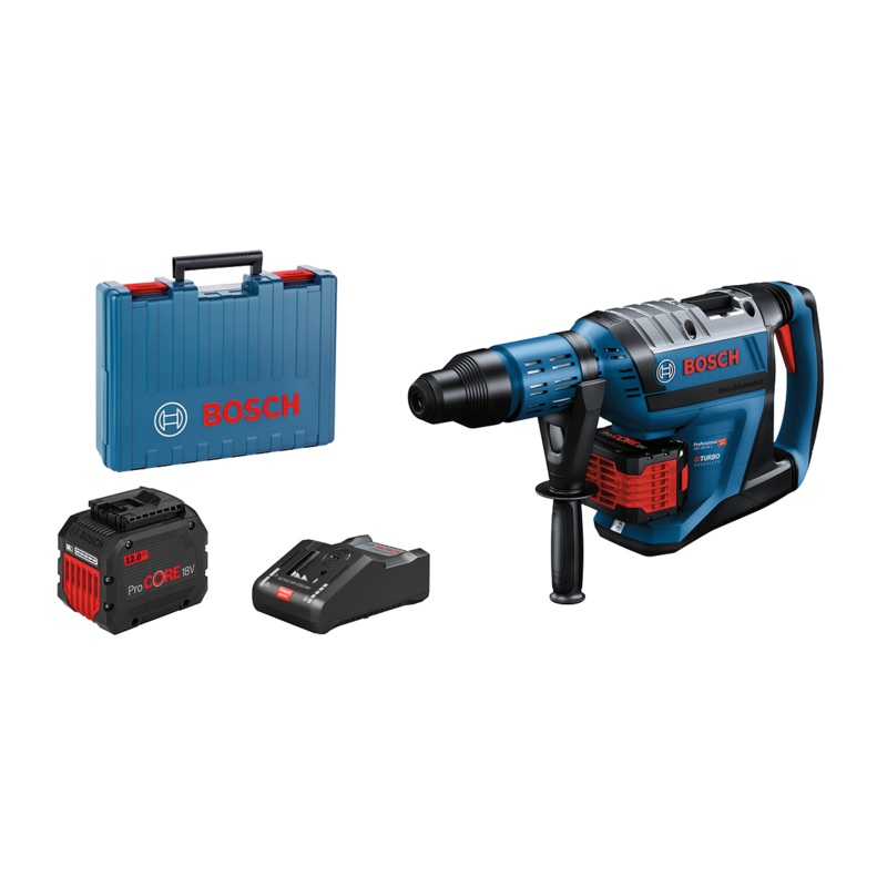 Bosch E-STOCK GBH 18V 45 C Rotary Hammer BITURBO SDS Max 2x12ah 0611913072