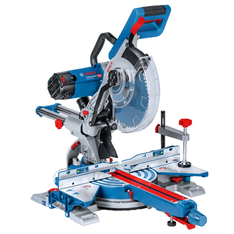 Bosch E-STOCK GCM350 254 230v 254mm DoubleBevel SlidingMitre Saw 0601B22670