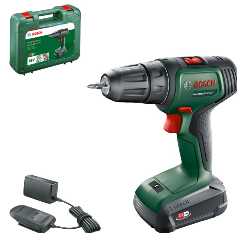 Bosch E-STOCK UniversalDrill 18V Cordless Drill Driver 06039D4070930
