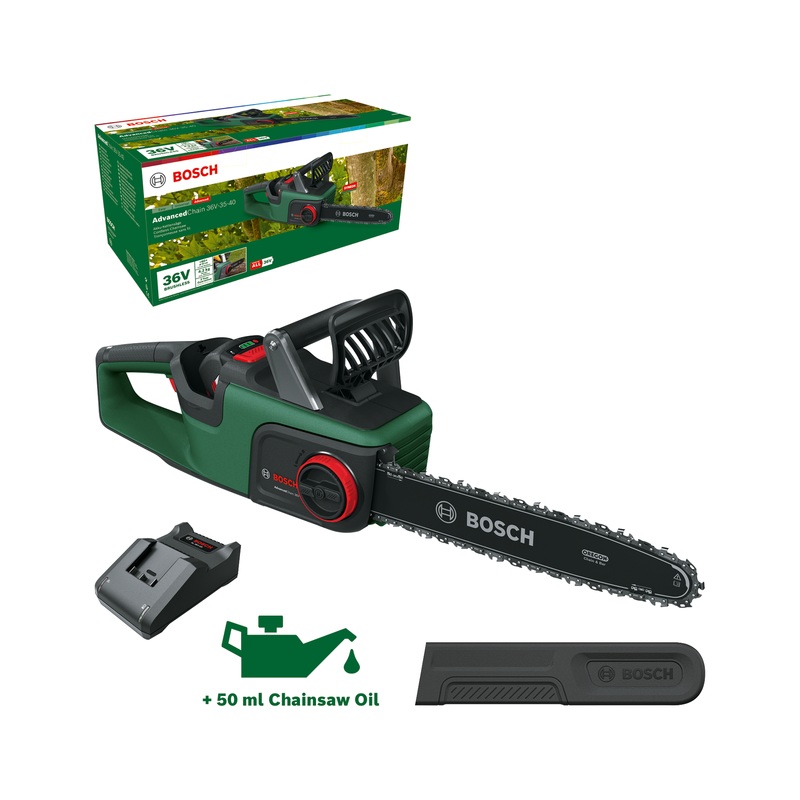 Bosch AdvancedChain 36V 35 Cordless Chainsaw 06008B8670