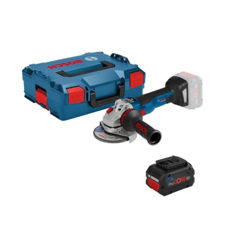 Bosch E-STOCK GWS 18V-10 SC 125MM (1x 8.0Ah) Angle Grinder 06019G347H