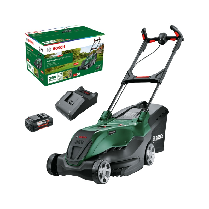 Bosch AdvancedRotak 36V-40-650 (1×4.0Ah) Cordless Lawn Mower 06008B9F70