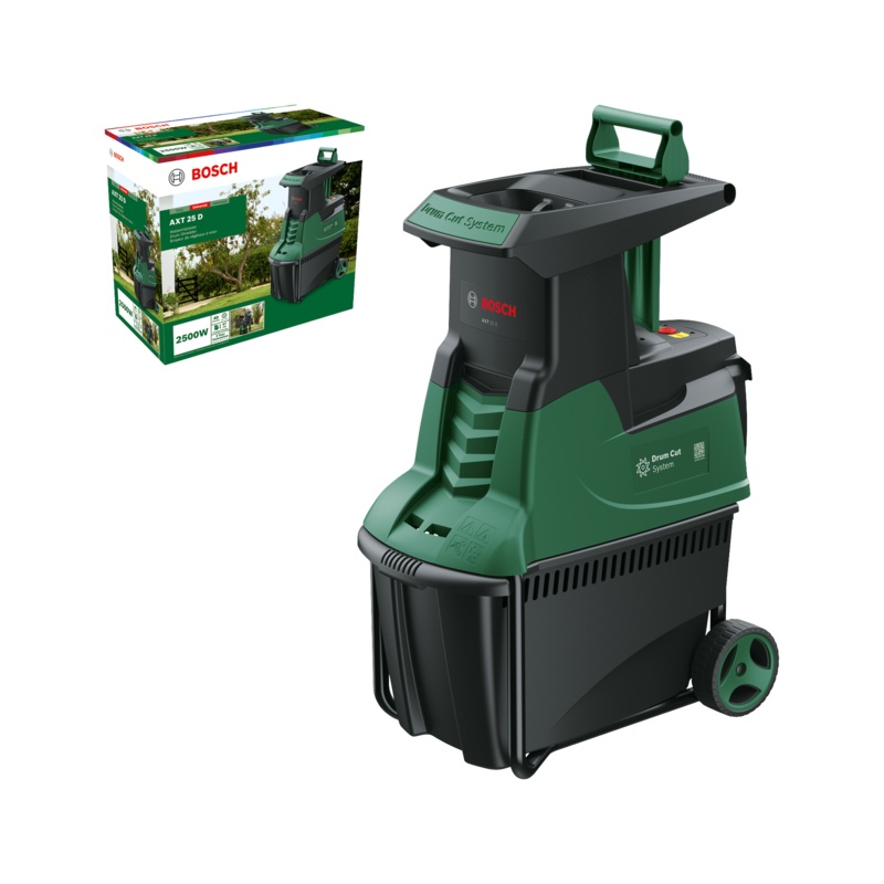 Bosch AXT 25 D (Classic Green) Shredder 0600803171