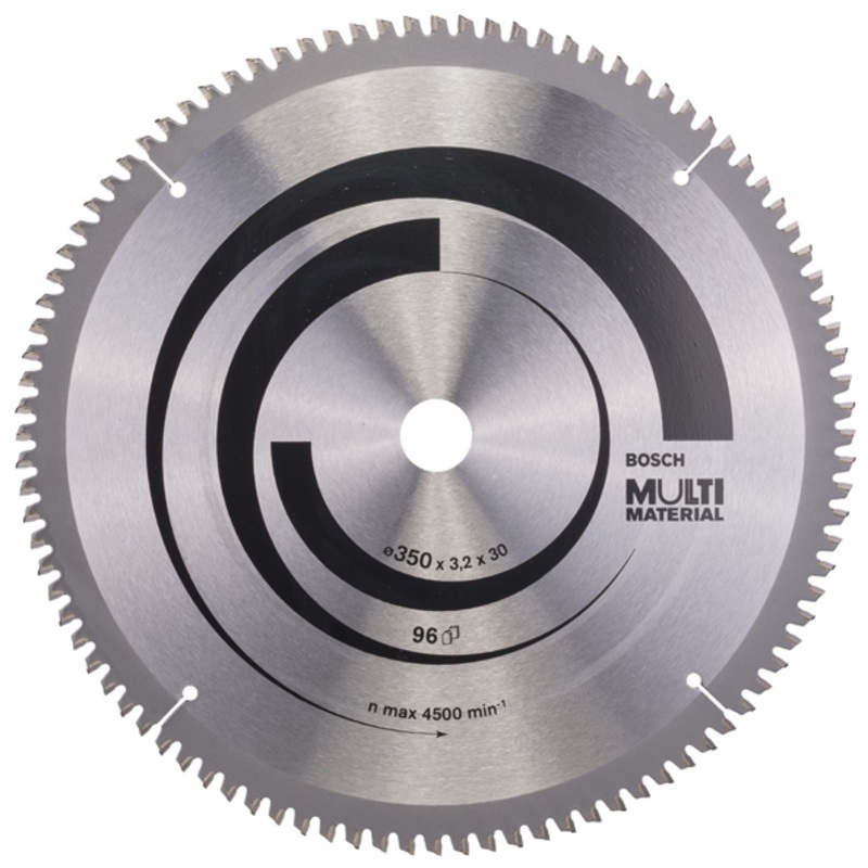 Bosch circular saw blade Multi Material 350 x 3.2 x 30mm 96T 2608640770