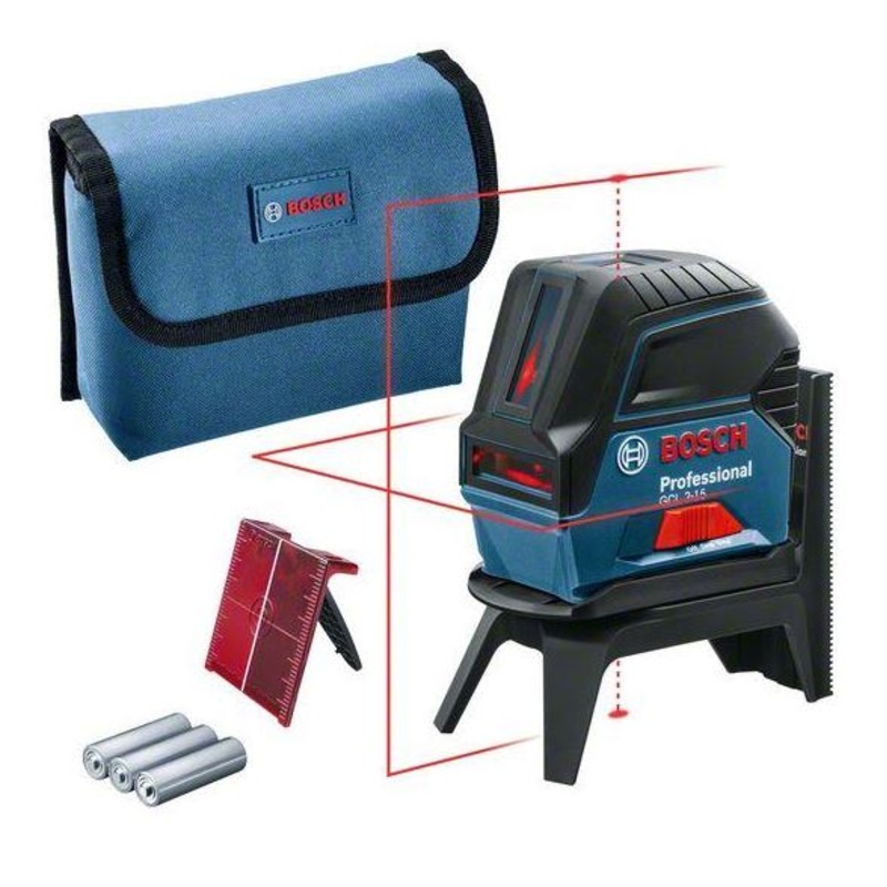 Bosch E-STOCK GCL 2 15 + RM1 Combi Laser 0601066E00