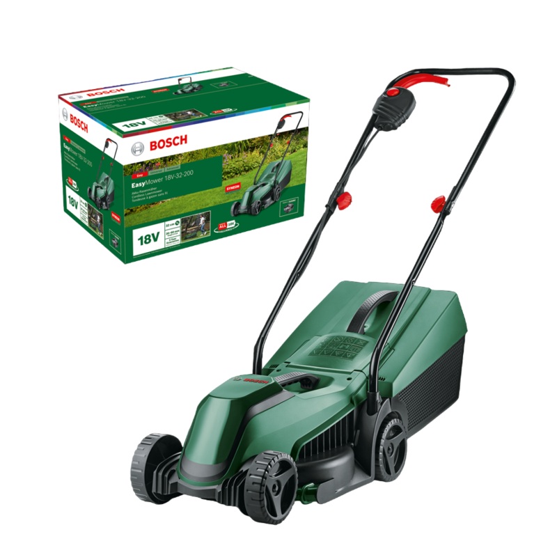 Bosch EasyMower 18V-32-200 Lawnmower Without Batt And Charger Cordless 06008B9D02