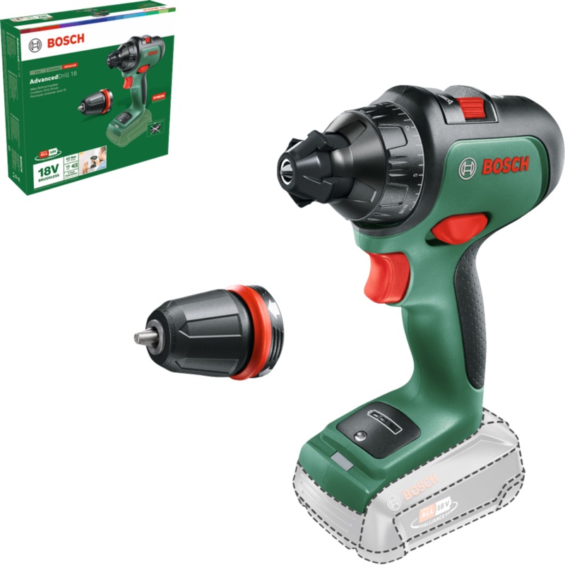 Bosch AdvancedDrill 18 (Baretool) Cordless 06039B5009