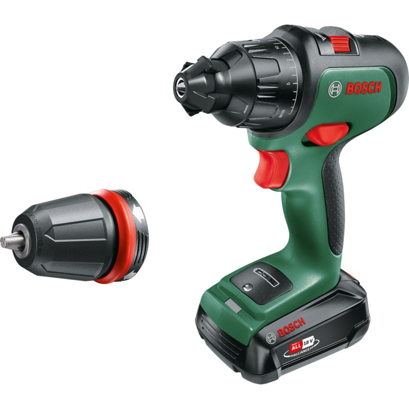 Bosch AdvancedImpact 18V (1×2.5Ah 3 attachment set) Cordless 06039B5176