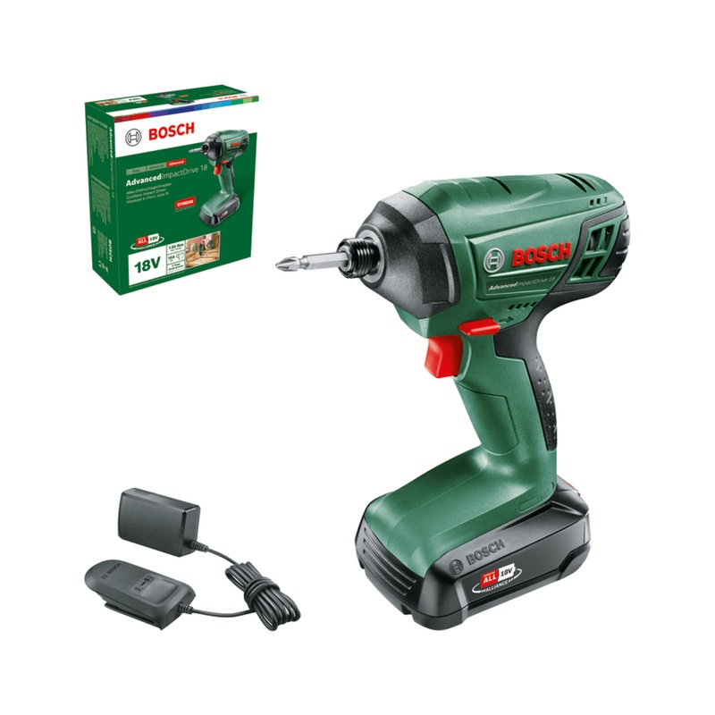 Bosch AdvancedImpactDrive 18 (1×1.5Ah) Cordless 0603980372