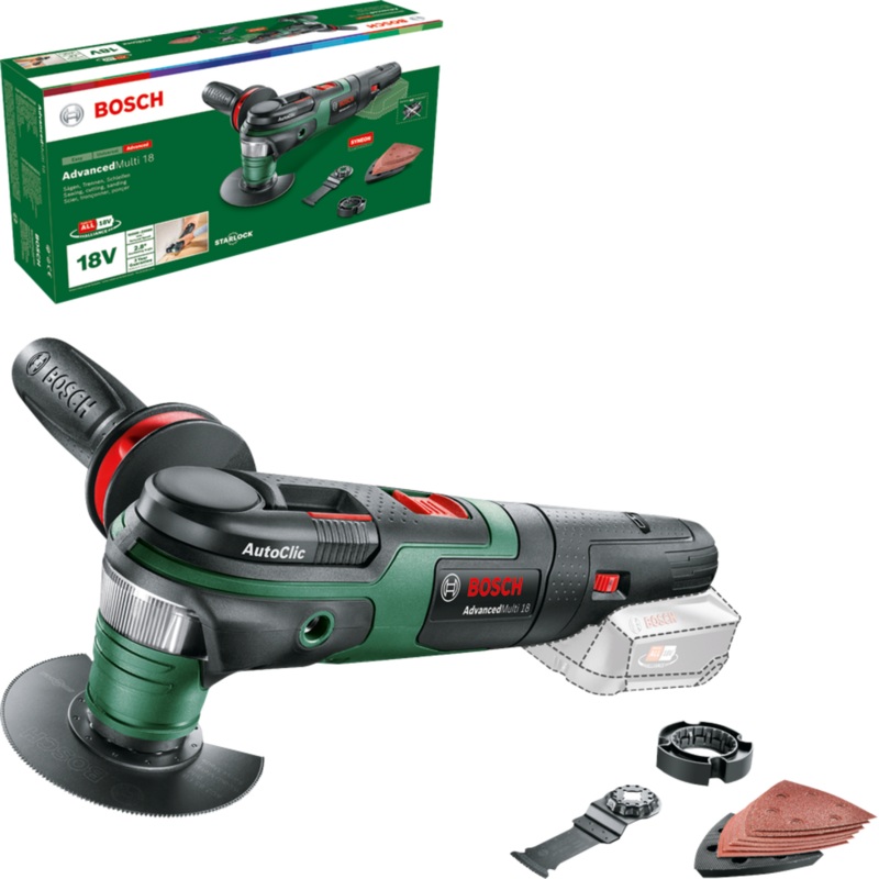 Bosch AdvancedMulti 18 (Baretool) Cordless 0603104000