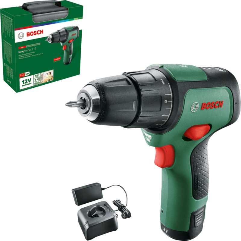 Bosch EasyImpact 12 (1x 1.5Ah) Cordless 06039B6172