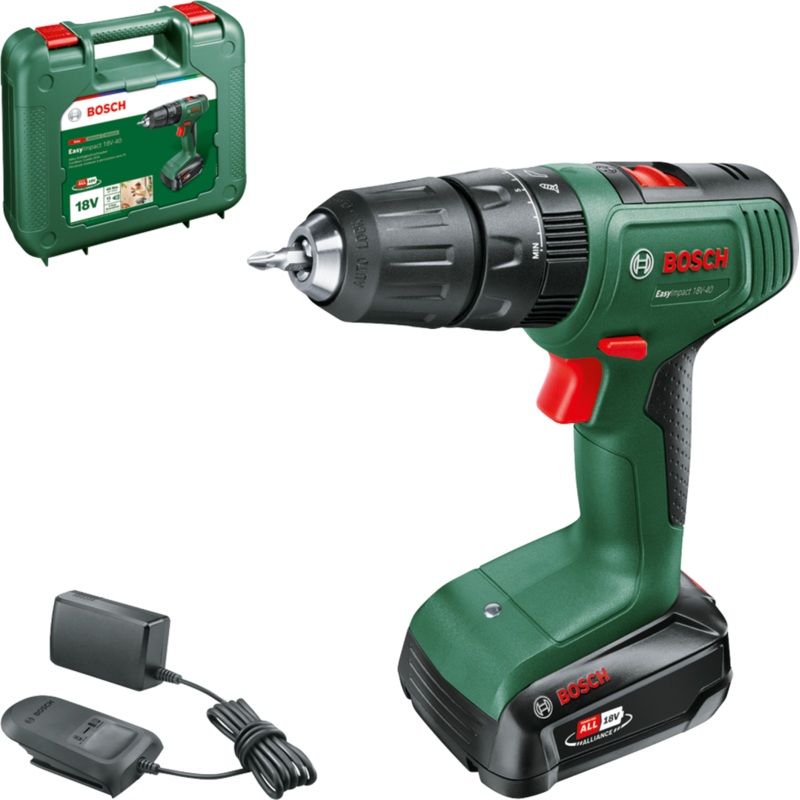 Bosch EasyImpact 18V-40 (1×1.5Ah) Cordless 06039D8170