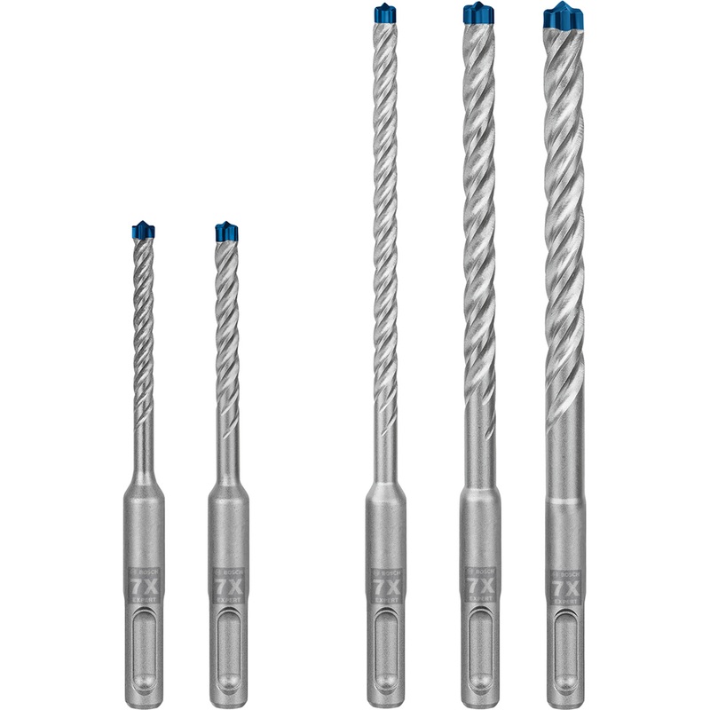 Bosch EXPERT SDS plus-7X Hammer Drill Bit Set 5/6/6/8/10mm 5-pc 2608900197