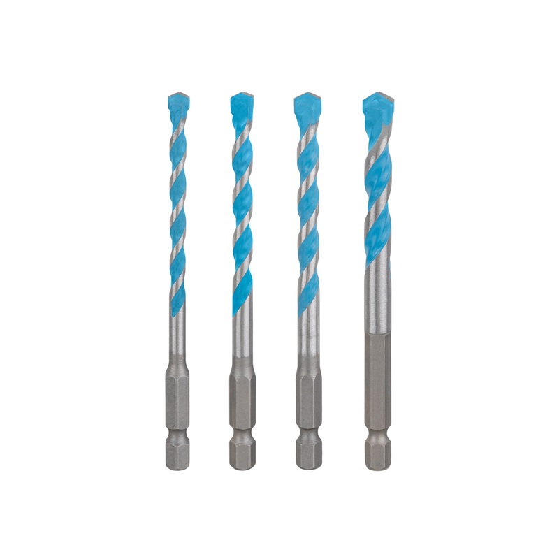 Bosch EXPERT HEX-9 Multi Construction Drill Bit 4pc set 5.5/6/7/8 2608902369