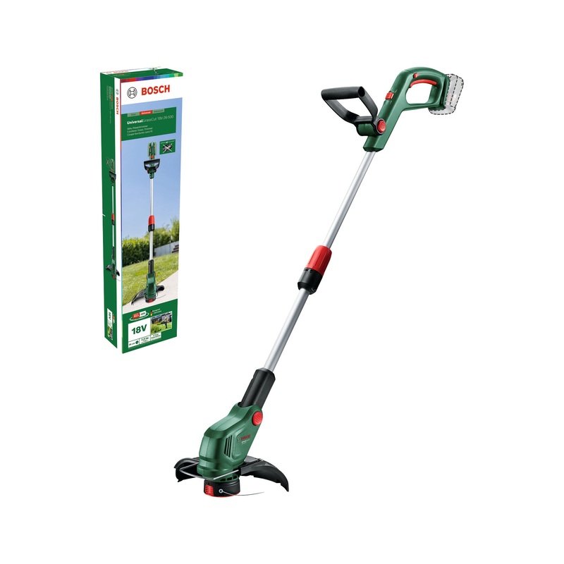 Bosch DIY UniversalGrassCut 18V-26-500 Cordless Lawn Edge Grass Trimmer (Baretool) 06008C1F01
