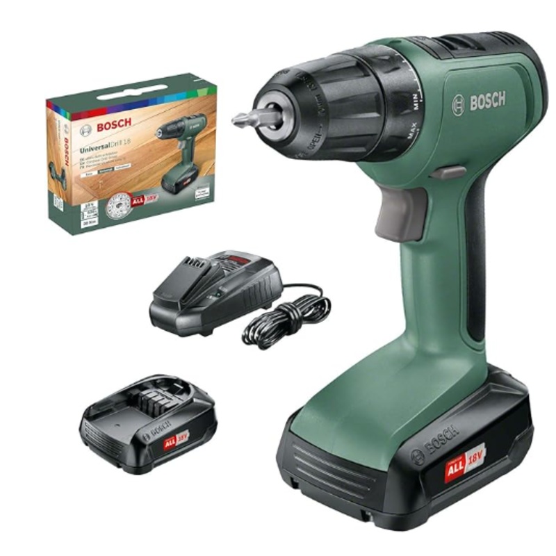 Bosch E-STOCK UniversalDrill 18V Cordless Screwdriver 06039C8002930