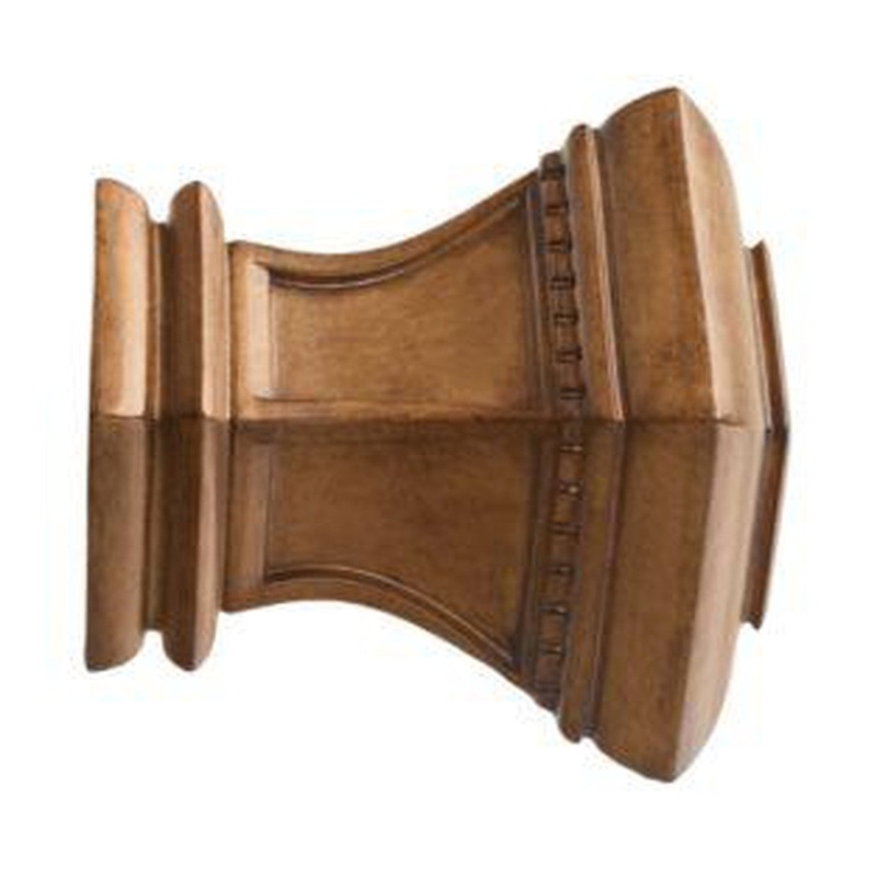 2 Wood Trends Bristol Finial – 820 – Estate Oak