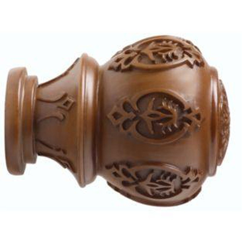 2 Wood Trends Lacey Finial – 085 – Walnut