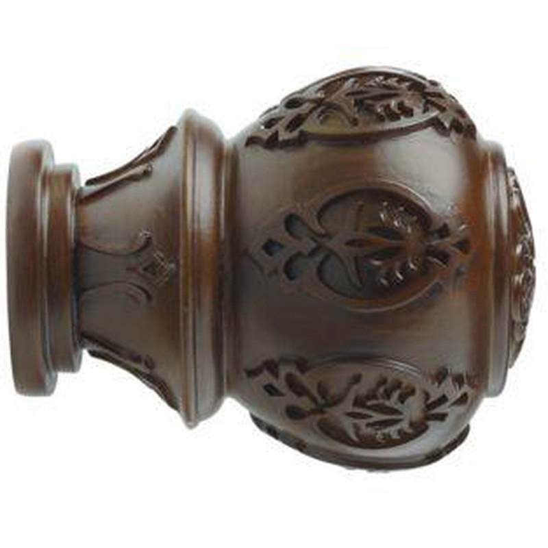 2 Wood Trends Lacey Finial – 841 – Coffee
