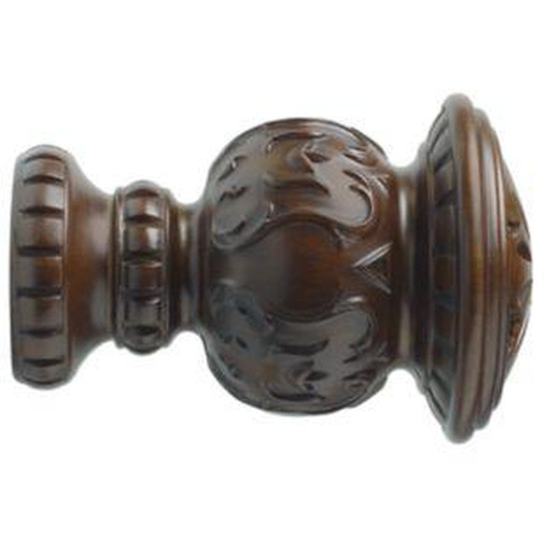 2 Wood Trends Reign Finial – 841 – Coffee