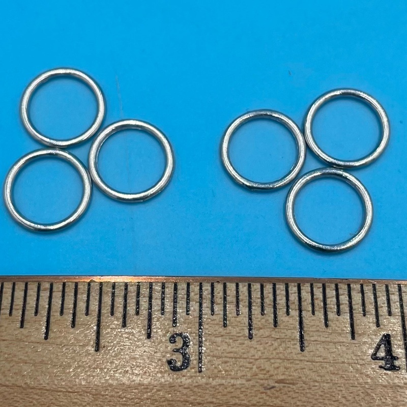 3/8 Nickel Metal Roman Shade Rings (1000/bag)