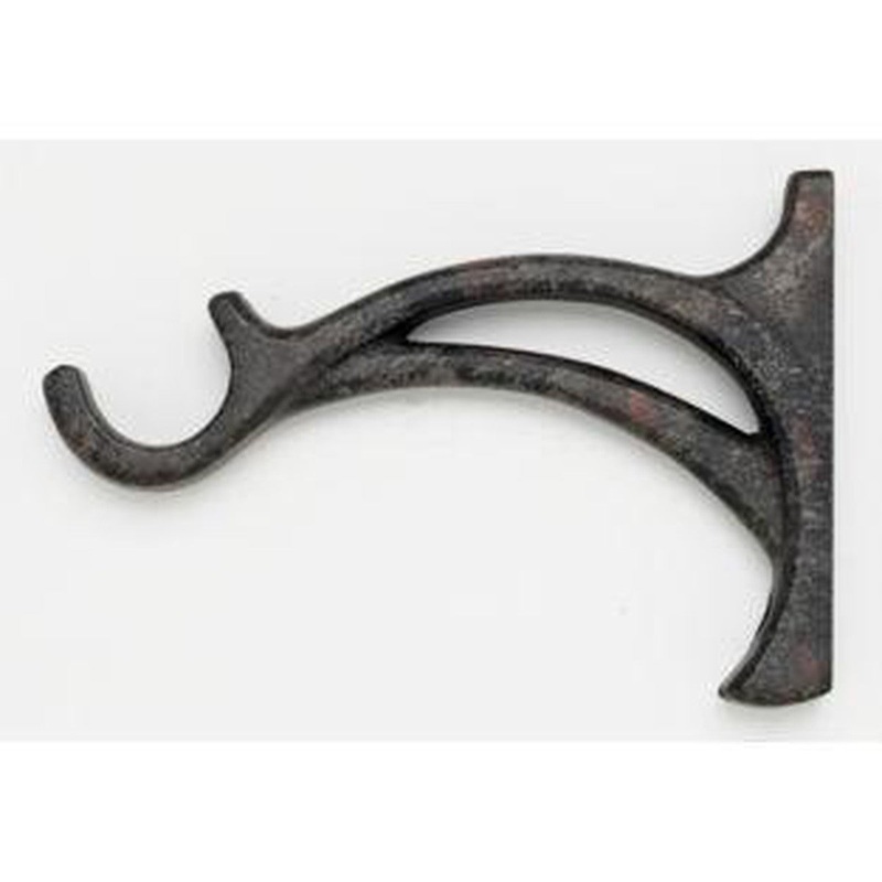 Wrought Iron Bracket 5-1/2 Projection – 802 – Iron Oxide