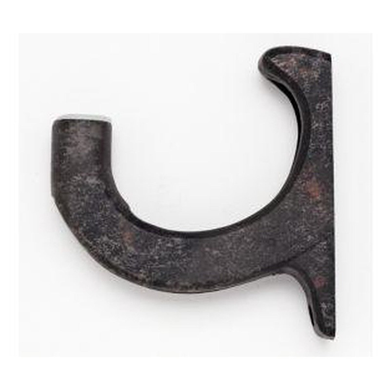 Wrought Iron Holdback Base – 802 – Iron Oxide