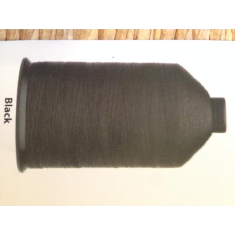 Artex #69 Nylon Bonded Upholstery Sewing Thread-Black