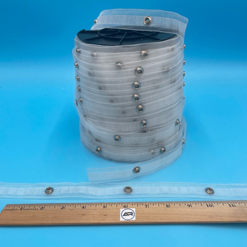 4-1/4 Spacing Ripplefold Tape – Transparent (By The Yard)